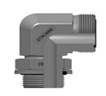 32.51.30. Adaptador a 90° Macho BSPO - Macho Asiento Plano