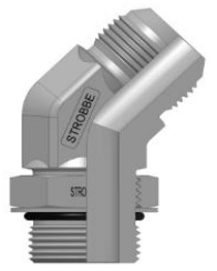 31.21.20. Adaptador a 45° Macho O´ring Boss - JIC