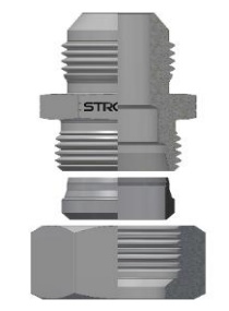 30.70.20. Adaptador Tubo DKL - Macho JIC