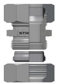 30.72.62. Adaptador Tubo DKS - Tubo DKS