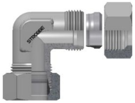 32.72.62. Adaptador a 90° Tubo DKS - Tubo DKS
