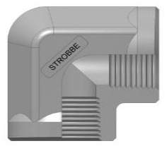 32.17.17. Adaptador a 90° Hembra NPT - Hembra NPT