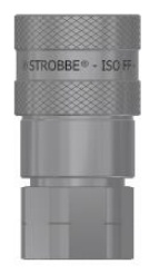 652.511. Acople Rápido Hembra ISO FF - Hembra NPT (Zn-Ni)