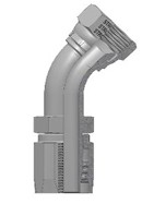 295.123. Conector Reusable a 45° Hembra Giratoria JIC