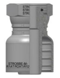 210.560. Prearmado Megafit Hembra Giratoria Métrica Serie Heavy