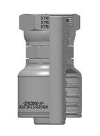 223.511. Prearmado Xtrafit - HX Hembra Giratoria Métrica Serie Light