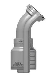 223.303. Prearmado Xtrafit a 45° Brida CODE 61