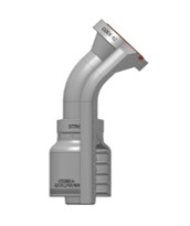 223.333. Prearmado Xtrafit a 45° Brida CODE 62